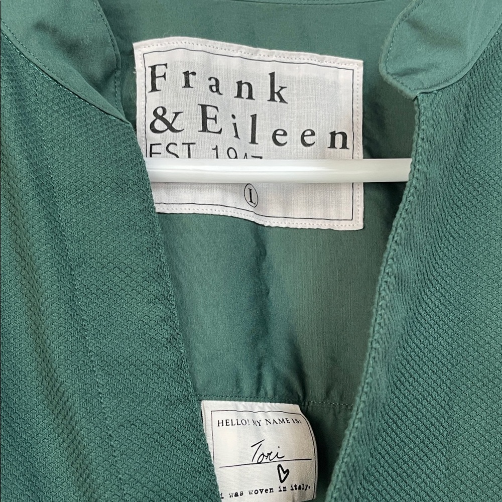 Frank & Eileen Tori Surplice Neck Button-Up Shirt Dress - Picture 4 of 10